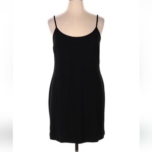 City Chic Little Black Dress LBD Slip Dress Size S/16